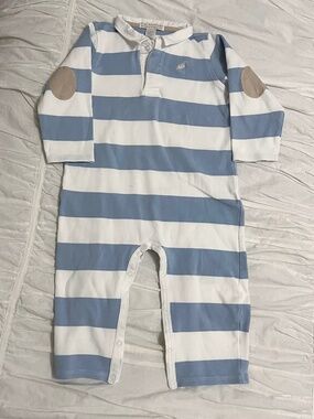 TBBC Striped Long Sleeve Playsuit